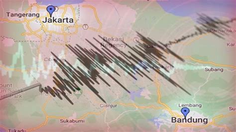 Info Gempa Hari Ini Jakarta Dan Bandung Diguncang Gempa Gempa Darat