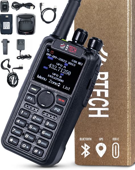 Amazon Btech Mobile Uv X Watt Tri Band Radio Vhf M