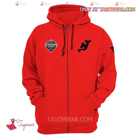 NHL New Jersey Devils Stadium Series 2024 Hoodie - Tagowear