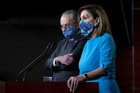 Pelosi Schumer Accuse Gop Of Blocking Economic Stimulus The