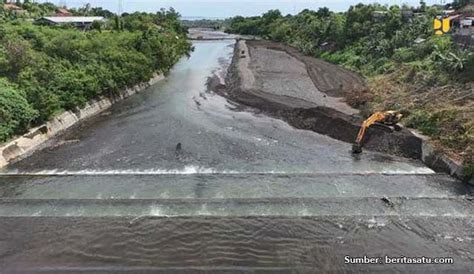 Kementerian PUPR Bangun Prasarana Pengendali Banjir Di Bali