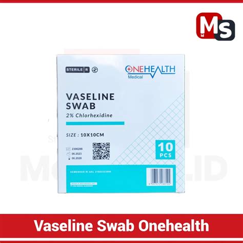 Jual Vaseline Swab Onehealth Kasa Luka Jaring Lomatuel Supratuel Box