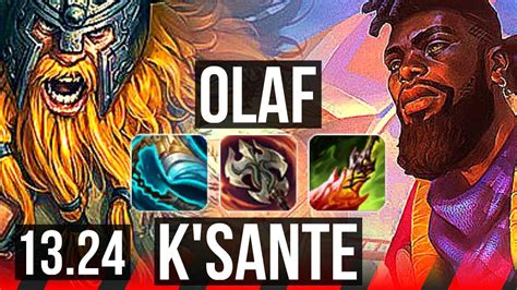 OLAF Vs K SANTE TOP Quadra 69 Winrate NA Master 13 24 YouTube