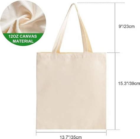 Plain Loop Handle Canvas Tote Bag Kgs At Rs Piece In Bengaluru