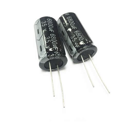 V Uf Original Uf V Electrolytic Capacitor Radial Mm In