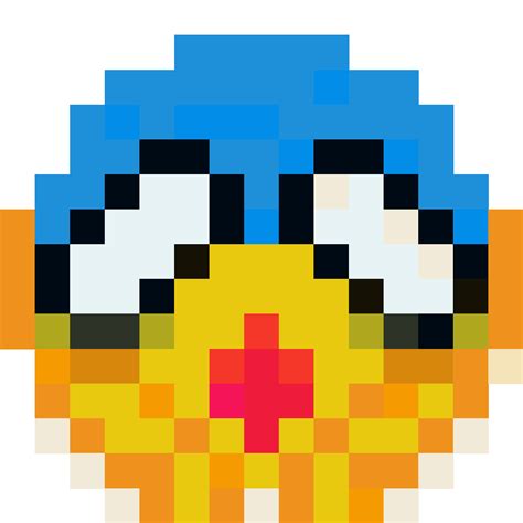 Scared Emoji - 15x15 Pixel Art by comficker - simplepixelart.com