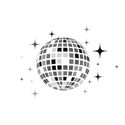 Disco Ball Vector Icon Illustration Vector Art At Vecteezy