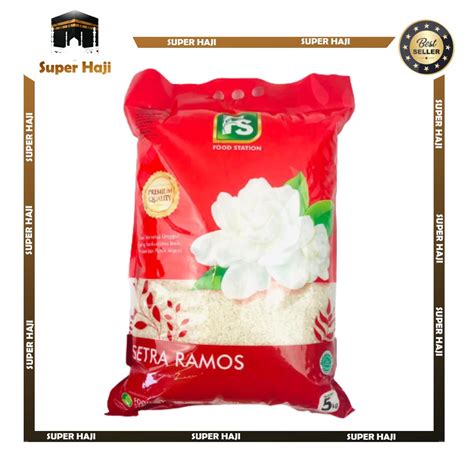 Jual FOOD STATION BERAS MELATI SETRA RAMOS 5KG Shopee Indonesia