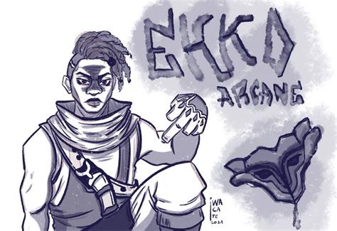 Ekko Arcane By Iwacate On Deviantart