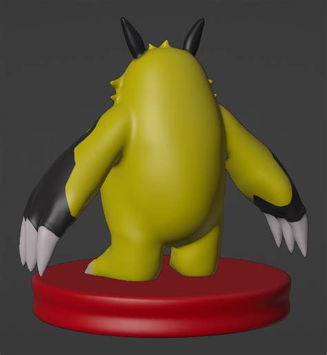 Archivo Stl Grizzbolt Palworld Game D Print Model High Poly Stl Blend