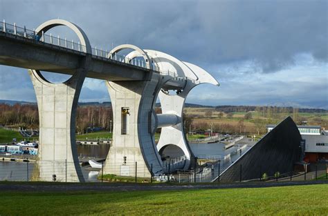 Falkirk Wheel And Antonine Wall Near Falkirk Walkhighlands