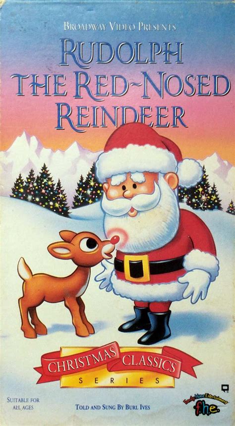 Rudolph The Red Nosed Reindeer VHS By Jules Bass Arthur Rankin Jr