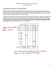 Tutorial 5 Assignment 3 Pdf MCB 2050 Tutorial 5 Signal Transduction