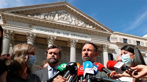 Abascal Pide La Dimisi N De Pedro S Nchez Y La Anulaci N De Las Multas