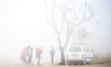 Dense Fog Covers Rajasthan Churu Freezes At Minus 09 Degree Celsius