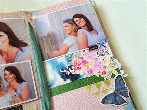 Les Kits Et Tutoriels Les Ateliers De Karine Mini Albums Scrap Kit