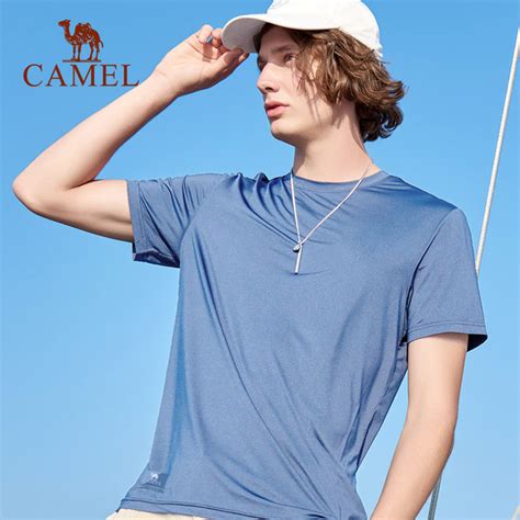 Camel Outdoor Short Sleeved Men S Sports Tops Summer Sweat