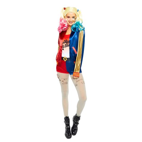 Harley Quinn Suicide Squad Costume Size 14 16 1 Pc Amscan