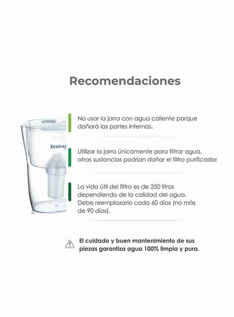 Jarra Purificadora De Agua 2 6 Lts