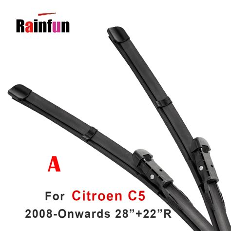 Front Wiper Blades And Rear Wipers For Citroen C5 2008 Onwards 10 Rear Wiper Bladewindscreen