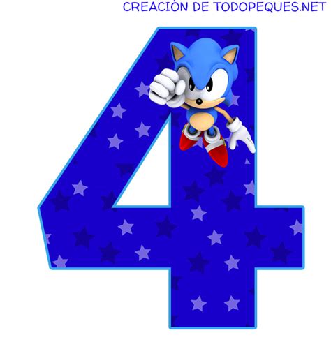 Sonic Numero 4 Todo Peques