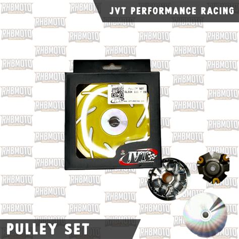 JVT Pulley Set With Backplate Mio Mio I125 Sporty Click125 150