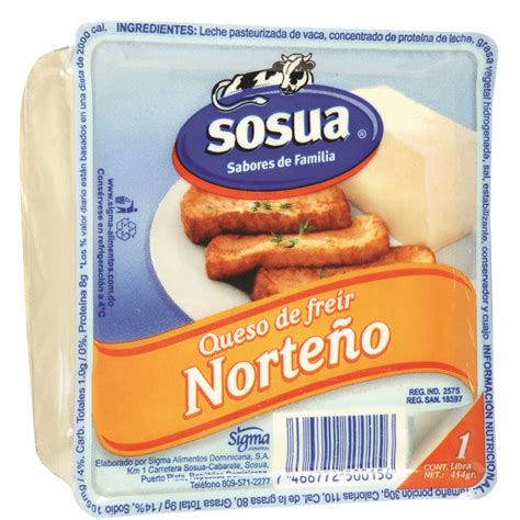 Queso Blanco De Freir Norteño Sosua 1 Lb Almacendo