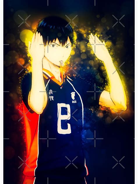 Tobio Kageyama Haikyuu Fanart Sticker For Sale By Spacefoxart Redbubble