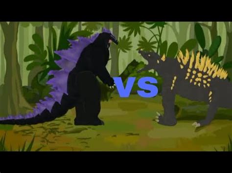фиолетовая Годзилла против ангируса#анимация #яромир14 - YouTube