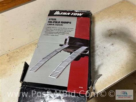 Ultra Tow Steel Tri Fold Ramps 1000 Lb Elsenpeter Auctions And Real