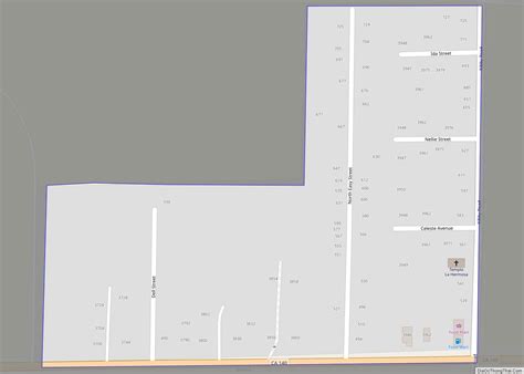 Map of Bear Creek CDP, California - Thong Thai Real