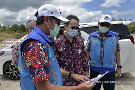 Wamendag Meninjau Jalan Tol Manado Bitung Kementerian Perdagangan