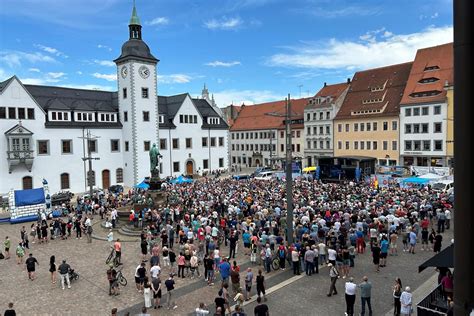 Staatsschutz Ermittelt Zu Rufen Auf AfD Kundgebung In Freiberg