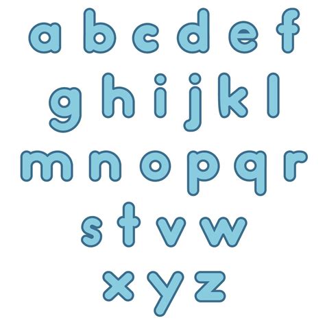 Lower Case Letters Printable