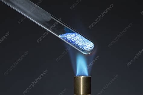 Dehydration Of Copper Sulphate 2 Of 3 Stock Image C0307645