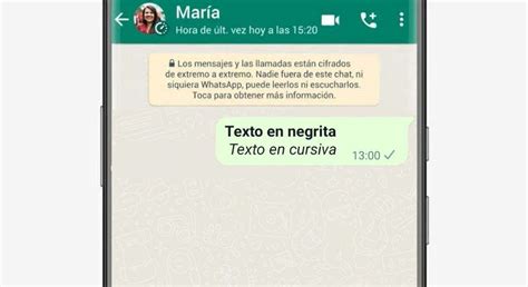 C Mo Poner Negrita Y Cursiva En Whatsapp