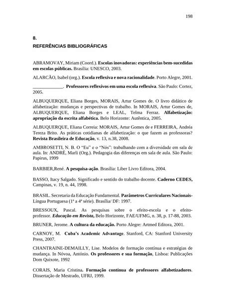 PDF 8 REFERÊNCIAS BIBLIOGRÁFICAS dbd puc rio br alfabetização