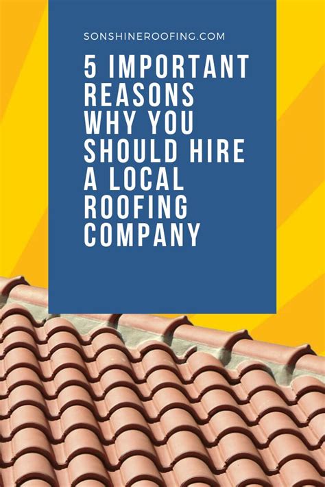 5 Important Reasons Why You Should Hire A Local Roofing Company Artofit