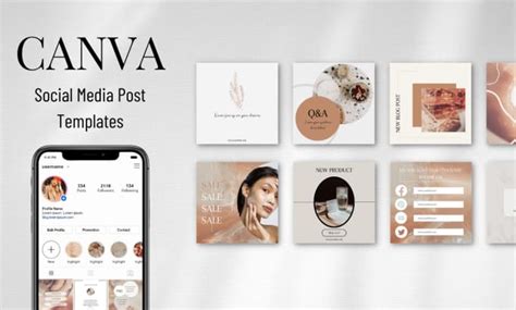 Design Instagram Post Templates Made In Canva By Irinamihalachi Fiverr