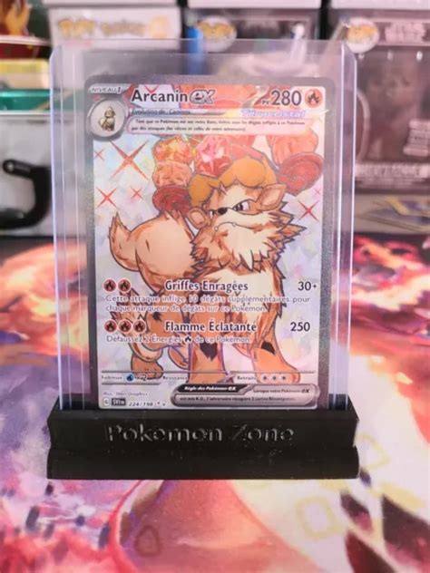 Arcanin Ex 224 198 Ecarlate Et Violet Carte Pokemon