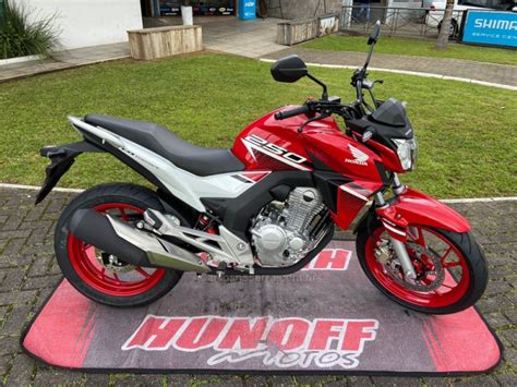 Honda Cb F Twister Vermelho R Hunoff