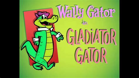 Animation Experiment Photoshop And Premiere 001 Wally Gator Title