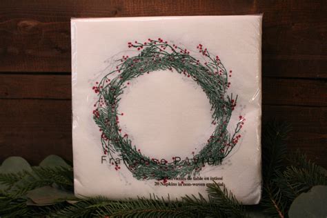 Holiday Napkins The Planted Arrow Flowers Gifts