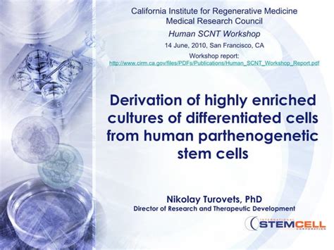 Derivation Of Highly Enriched Cultures Of Differentiated Cells From