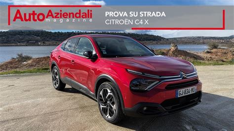 Citroën C4 X prova su strada Auto Aziendali magazine YouTube