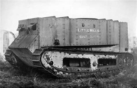 Little Willie The First Experimental Tank Built In September 1915 As