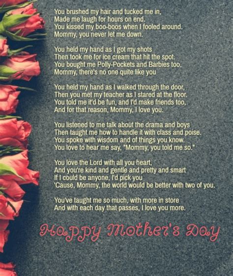 Emotional Poems For Mom From Daughter - All You Need Infos