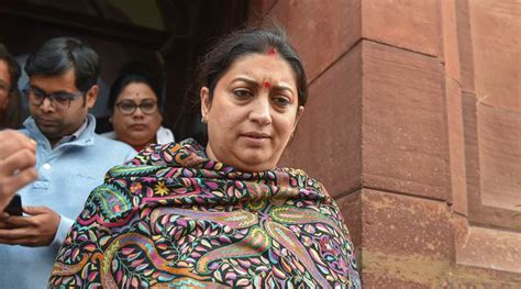 Smriti Irani Takes Jibe At Congress Says Post Of Party President