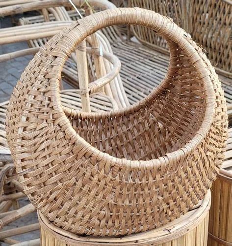 Natural Cane T Hamper Baskets Sizedimension 15 Inch Aprx At Rs