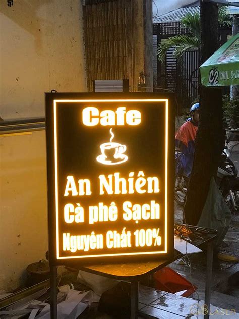 Top 50 mẫu bảng hiệu cafe đứng đẹp và ấn tượng nhất